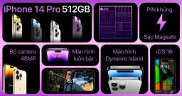 iPhone 14 Pro 512GB | Chính hãng VN/A