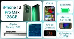 iPhone 13 Pro Max 128GB | Chính hãng VN/A