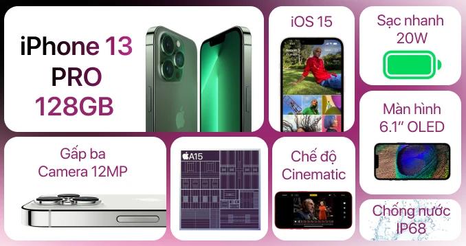 iPhone 13 Pro 128GB | Chính hãng VN/A