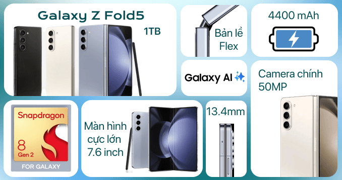 Samsung Galaxy Fold5 12GB 1TB