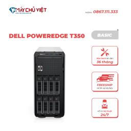 Máy Chủ Dell PowerEdge T350 – 8×3.5″ HP/Perc (E-2324G/8GB/600W)