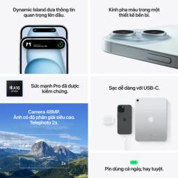 iPhone 15 Plus 256GB | Chính hãng VN/A