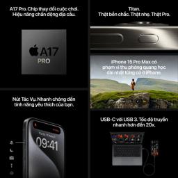 iPhone 15 Pro Max 1TB | Chính hãng VN/A